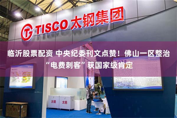 临沂股票配资 中央纪委刊文点赞！佛山一区整治“电费刺客”获国家级肯定