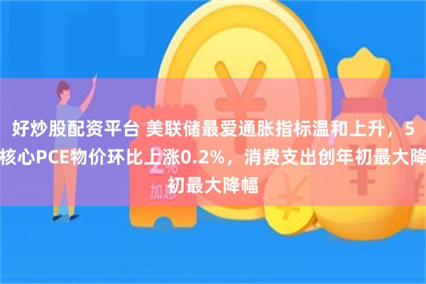 好炒股配资平台 美联储最爱通胀指标温和上升，5月核心PCE物价环比上涨0.2%，消费支出创年初最大降幅