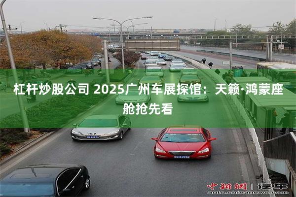 杠杆炒股公司 2025广州车展探馆：天籁·鸿蒙座舱抢先看
