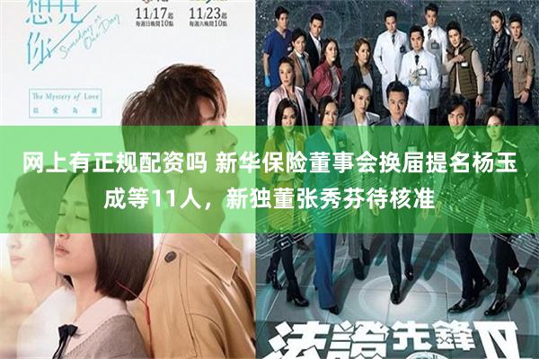 网上有正规配资吗 新华保险董事会换届提名杨玉成等11人，新独董张秀芬待核准