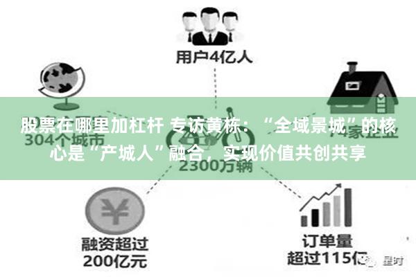 股票在哪里加杠杆 专访黄栋：“全域景城”的核心是“产城人”融合，实现价值共创共享