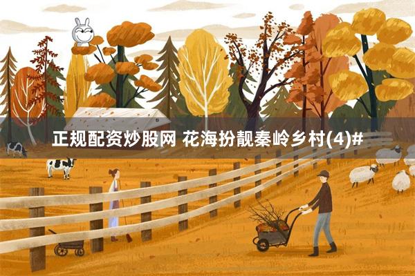 正规配资炒股网 花海扮靓秦岭乡村(4)#