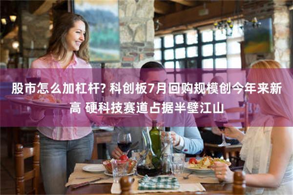 股市怎么加杠杆? 科创板7月回购规模创今年来新高 硬科技赛道占据半壁江山