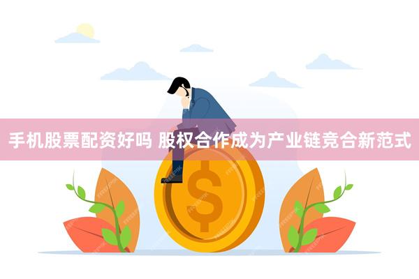 手机股票配资好吗 股权合作成为产业链竞合新范式